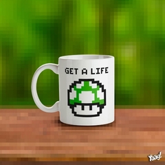 Caneca Cogumelo Pixel Get a Life - comprar online