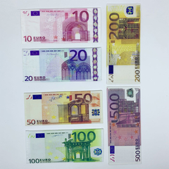 Imagem do Carteira Slim Dinheiro Nota de Euro