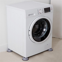 Kit 4 Suporte Máquina de Lavar Roupas Anti Vibração Nivela - loja online