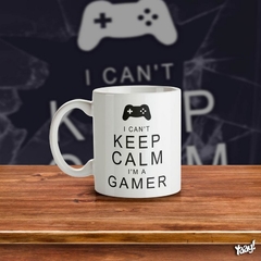 Caneca Gamer Can't Keep Calm - comprar online