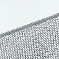 Imagem do Kit 4 Pano de Aço Inox Limpa Remove Detritos Não Arranha