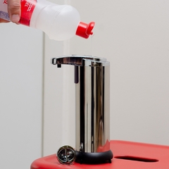 Dispenser Automático Sabonete Álcool em Gel Soap Box sem fio na internet