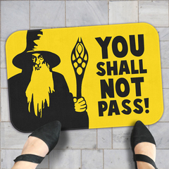 Tapete Decorativo You Shall Not Pass na internet