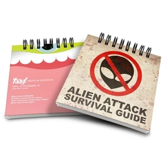 Bloco de Anotações Alien Attack Survival Guide - comprar online