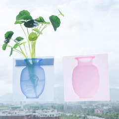 Vaso Adesivo para Flores e Plantas Silicone Reutilizável - comprar online