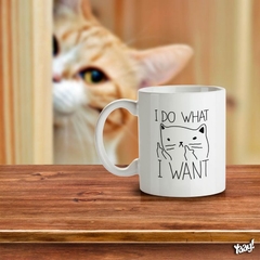 Caneca Gatinho Ranzinza I Do What I Want - comprar online