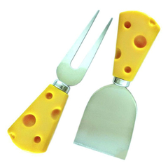 Kit para queijos em Aço Inox 2 peças - La Criativa | Loja De Presentes Criativos, Utilidades Domésticas, Produtos Para Casa