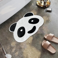 Tapete Esponja de banho Esfregador de Pés macio Panda