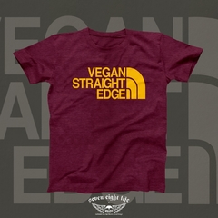 CAMISETA VEGAN STRAIGHT EDGE - SEVEN EIGHT LIFE