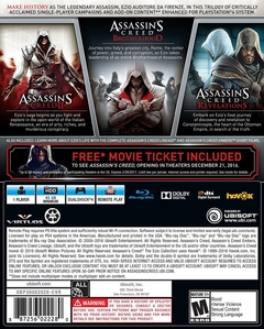 Assassin's Creed The Ezio Collection PS4 Seminovo - comprar online