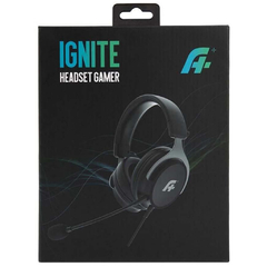 Headset Gamer A+Plus Ignite Preto