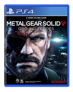 Metal Gear Solid V Ground Zeroes PS4 Seminovo