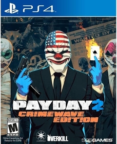 Payday Crimewave Edition PS4 Seminovo