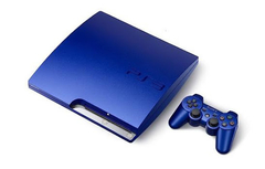 Playstation 3 Slim 320GB Titanium Blue Edition Seminovo - comprar online