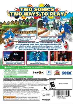 Jogo Xbox 360 Sonic Generations Classics