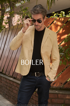Saco lino hombre hotsell