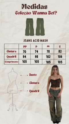 Imagem do Jeans Acid Wash