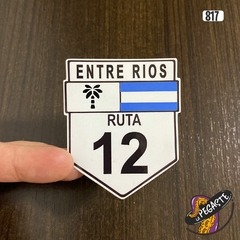 Chapa Ruta 12 - Entre Ríos