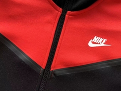 Conjunto Nike Tech Fleece Vermelho/Preto - Hang Store