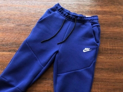 Conjunto Nike Tech Fleece Azul Marinho/Azul Royal