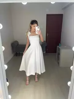 Vestido Mídi rodado