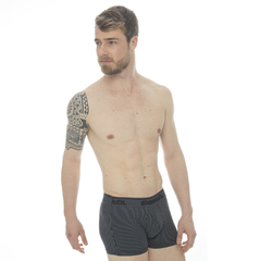 Boxer Poliamida Risca de Giz - comprar online