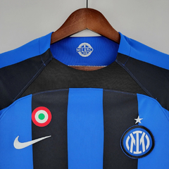 CAMISA INTERNAZIONALE HOME 22/23 + PATCH UCL - Camisa 12 Store 