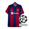CAMISA BARCELONA HOME 23/24 + PATCH UCL