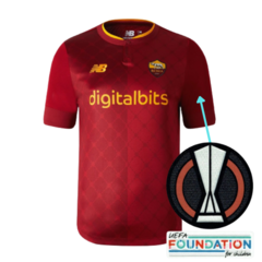 CAMISA ROMA HOME 22/23 - PATCH EUROPA L.