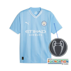 CAMISA MAN CITY HOME 23/24 + PATCH UCL