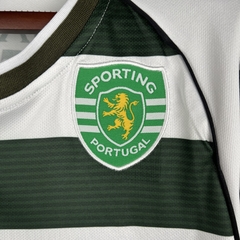 CAMISA SPORTING HOME 01/03 - MANGA LONGA na internet