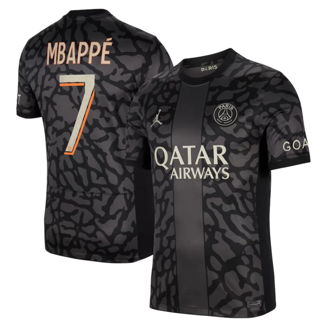 Camisa PSG Third 23 24 Mbappe 7 Frete Gratis na Camisa 12 Store