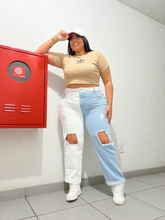 Calça Jeans Duo na internet