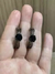 Brinco Semijoia Ear Hook Black - Ródio Negro - comprar online