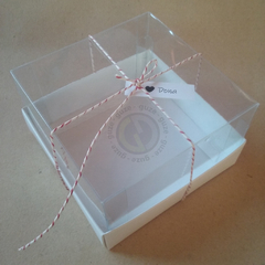 50 Cajas Para Dona, Minitorta, regalos - Tf64 Blancas - comprar online