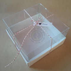 24 Cajas Para Dona, Minitorta, regalos - Tf64 Blancas - comprar online
