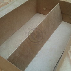 12 Cajas con separador para 12 macarons, alfajorcitos, conitos TV59 color madera - comprar online