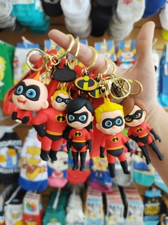 Llaveros de "Los Increibles"