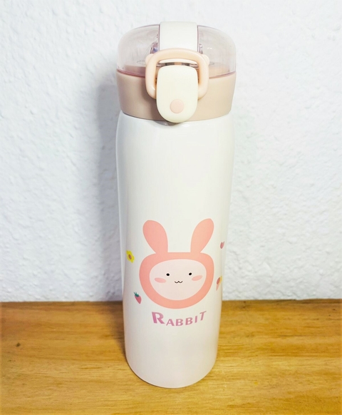 Botella térmica infantil Rabbit con Pico de silicona