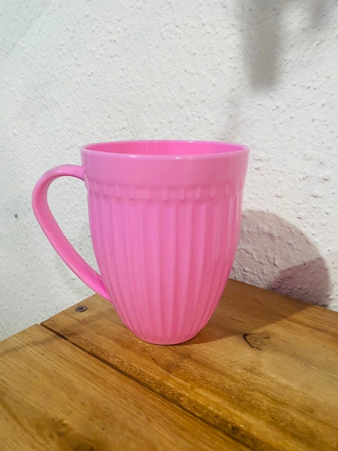 Tazón estilo mug Plastico 500cc Fucsia