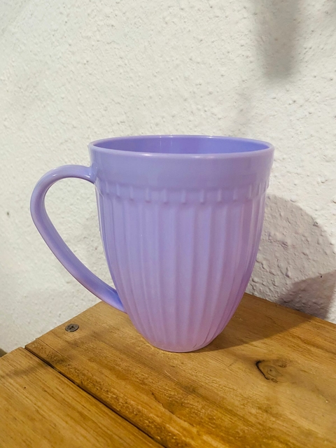 Tazón estilo mug Plastico 500cc Lila