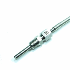 * Sensor de Temperatura - Rosca 1/4 x18 NPT - Haste com Bucim Ajustável