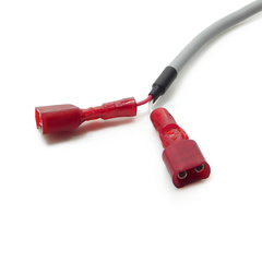 * Chicote terminal Faston 6,3 fêmea - cabo silicone 2x24 AWG 630 mm - comprar online