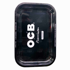 Bandeja mediana OCB negra Logo classic