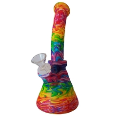 Bong de silicona colores derretidos