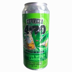 Cerveza Green Lager Weed 473ml