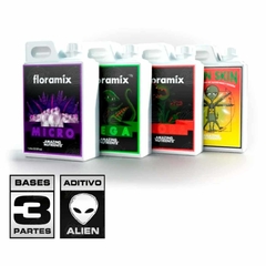 Pack Floramix x3 + Alien Skin - 1 litro de Amazing Nutrients