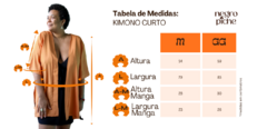 KIMONO CURTO - RESISTÊNCIA - MOSTARDA - Negro Piche