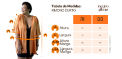 KIMONO CURTO - BRANCO - comprar online