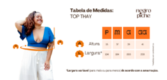 TOP THAY - AZUL PETRÓLEO na internet